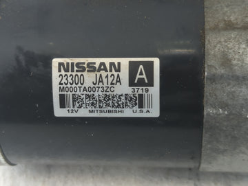 2013-2017 Nissan Pathfinder Car Starter Motor Solenoid OEM P/N:23300 AJ12A Fits Fits 2013 2014 2017 OEM Used Auto Parts