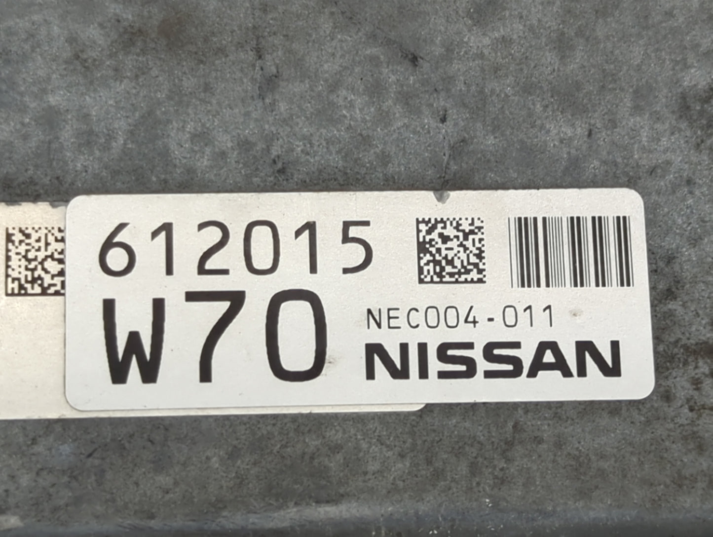 2014-2017 Nissan Rogue PCM Engine Control Computer ECU ECM PCU OEM P/N:NEC004-011 Fits Fits 2014 2015 2016 2017 OEM Used Aut