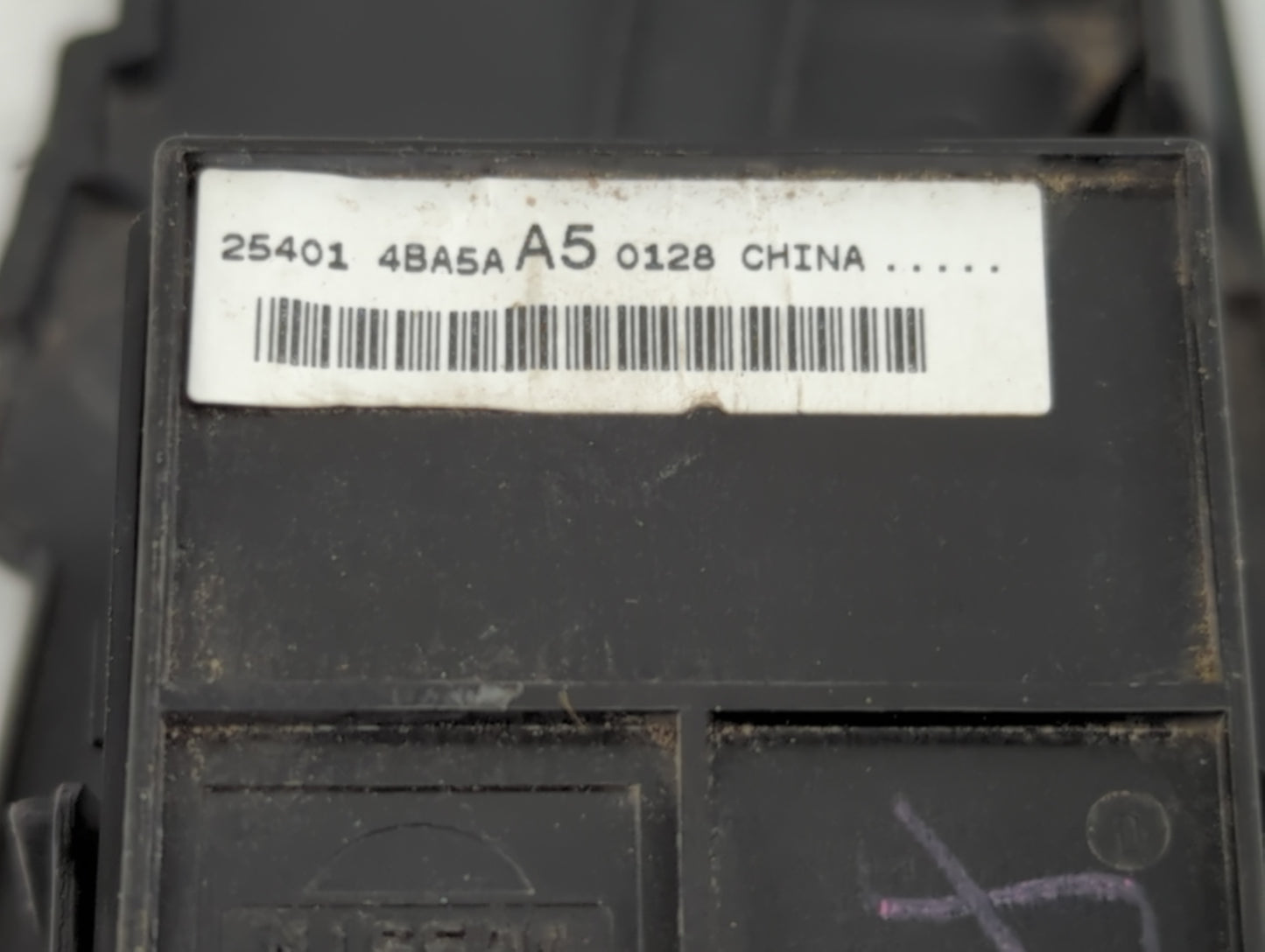 2011-2015 Nissan Rogue Master Power Window Switch Replacement Driver Side Left P/N:25401 4BA5A Fits Fits 2011 2012 2013 2014