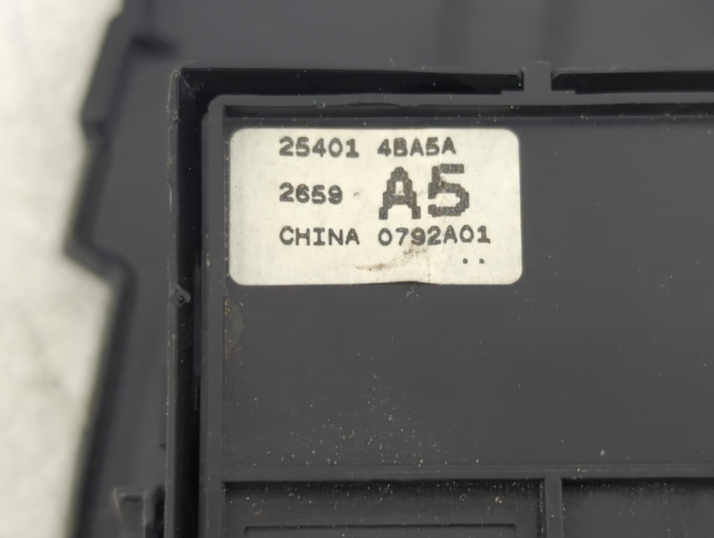2014-2020 Nissan Rogue Master Power Window Switch Replacement Driver Side Left P/N:25401 4BA5A Fits OEM Used Auto Parts - Oe