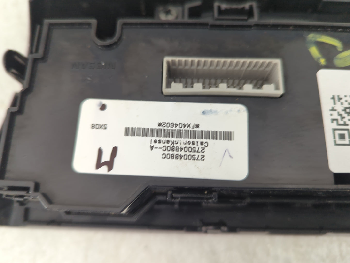 2014-2016 Nissan Rogue Climate Control Module Temperature AC/Heater Replacement P/N:275004BB0C Fits Fits 2014 2015 2016 OEM