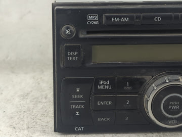 2011-2015 Nissan Rogue Radio AM FM Cd Player Receiver Replacement P/N:281851VK1A PP-3135B Fits Fits 2011 2012 2013 2014 2015 OEM Used Auto Parts