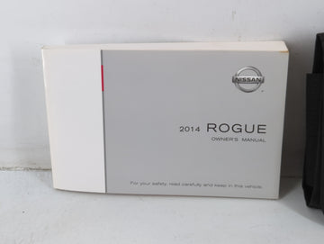 2014 Nissan Rogue Owners Manual Book Guide P/N:TOOUM-JM03D OEM Used Auto Parts