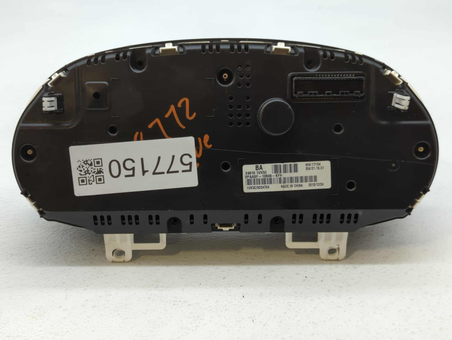 2014 Nissan Rogue Select Instrument Cluster Speedometer Gauges P/N:24810 1VX5C Fits Fits 2012 2013 2015 OEM Used Auto Parts