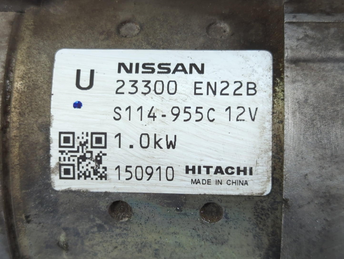 2013-2019 Nissan Sentra Car Starter Motor Solenoid OEM P/N:23300 EN22B Fits Fits 2013 2014 2015 2016 2017 2018 2019 2020 OEM