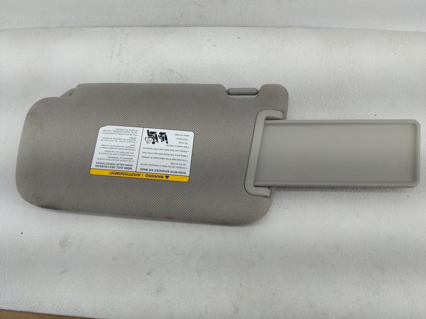 2013-2019 Nissan Sentra Sun Visor Shade Replacement Passenger Right Mirror Fits Fits 2012 2013 2014 2015 2016 2017 2018 2019
