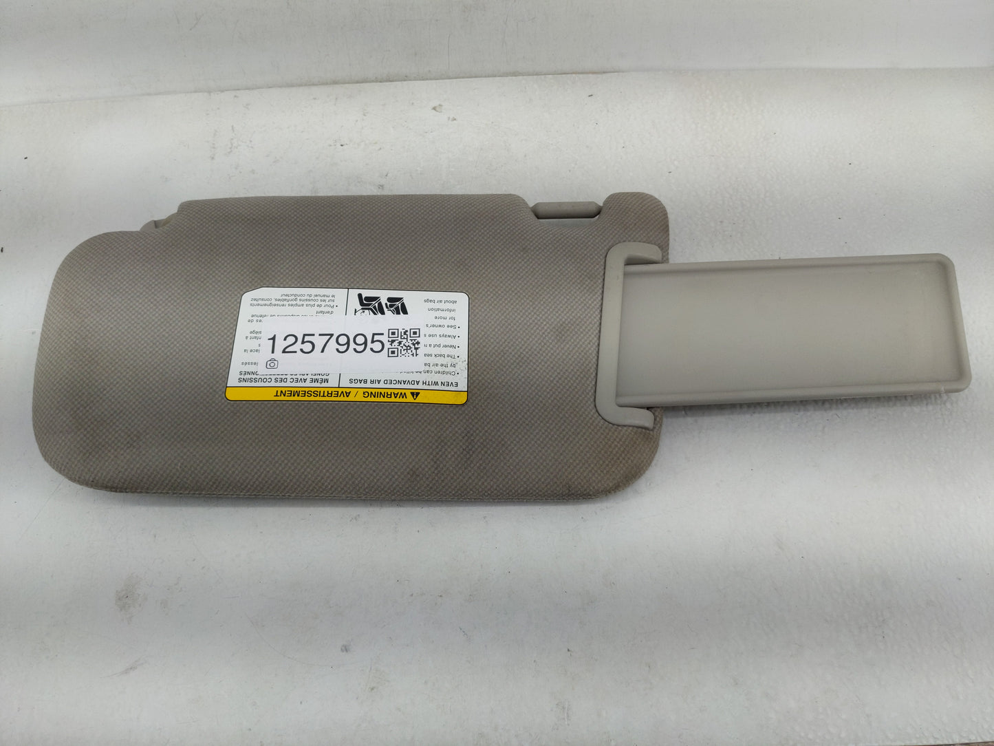 2013-2019 Nissan Sentra Sun Visor Shade Replacement Passenger Right Mirror Fits Fits 2012 2013 2014 2015 2016 2017 2018 2019