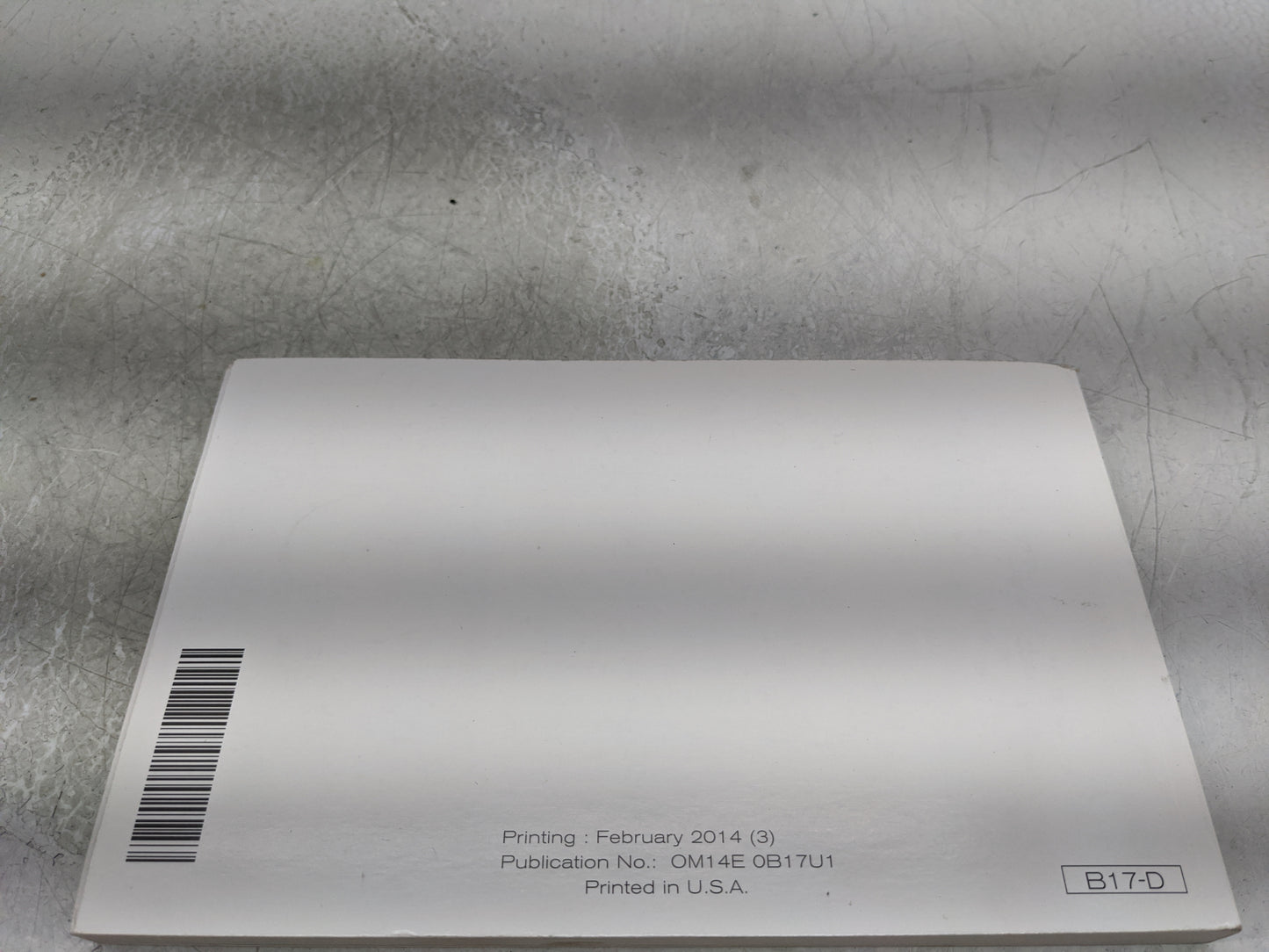 2014 Nissan Sentra Owners Manual Book Guide OEM Used Auto Parts - Oemusedautoparts1.com