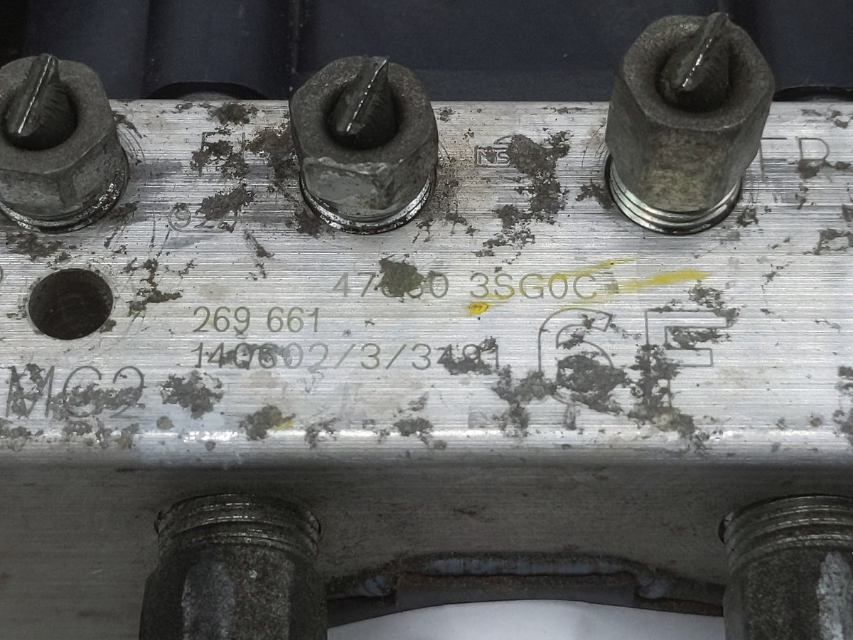 2014-2015 Nissan Sentra Anti-Lock Brake ABS Pump Module Actuator OEM P/N:47660 3SG0C 269 661 Fits Fits 2014 2015 OEM Used Au