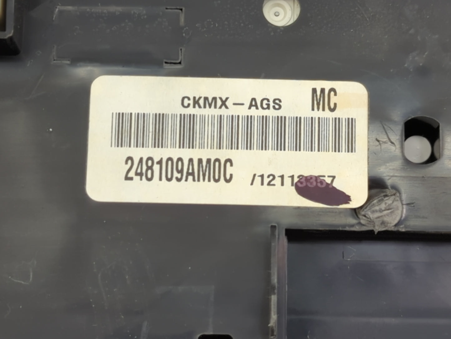 2014 Nissan Sentra Instrument Cluster Speedometer Gauges P/N:248109AM0C Miles:111K Fits OEM Used Auto Parts - Oemusedautopar
