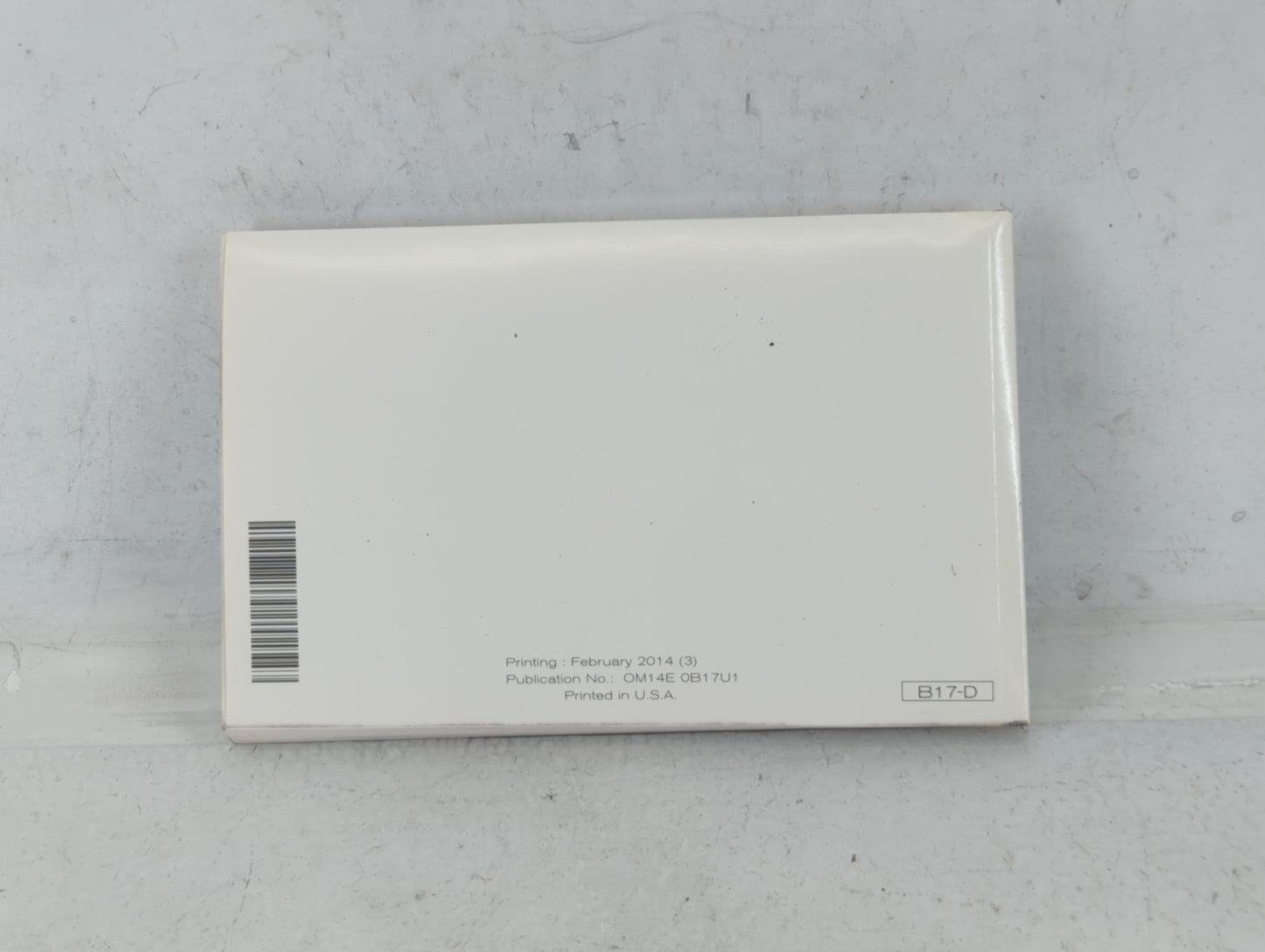 2014 Nissan Sentra Owners Manual Book Guide OEM Used Auto Parts - Oemusedautoparts1.com