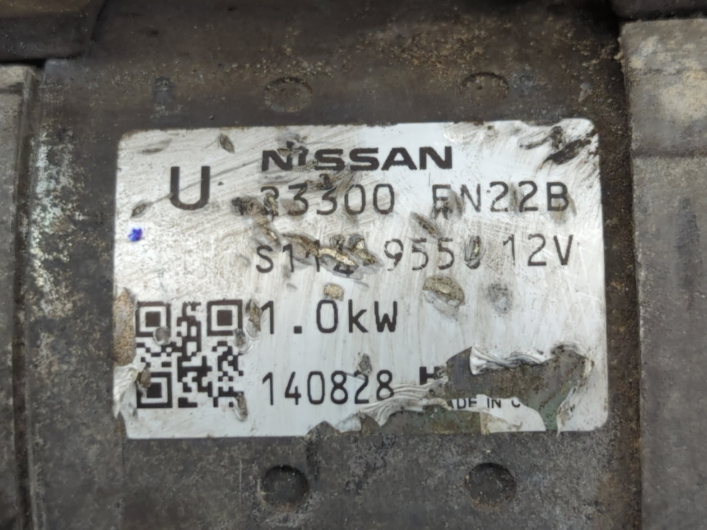 2013-2019 Nissan Sentra Car Starter Motor Solenoid OEM P/N:23300 EN22B Fits Fits 2013 2014 2015 2016 2017 2018 2019 2020 OEM