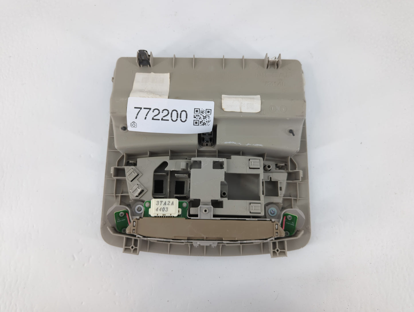 2014 Nissan Sentra Overhead Roof Console - Oemusedautoparts1.com