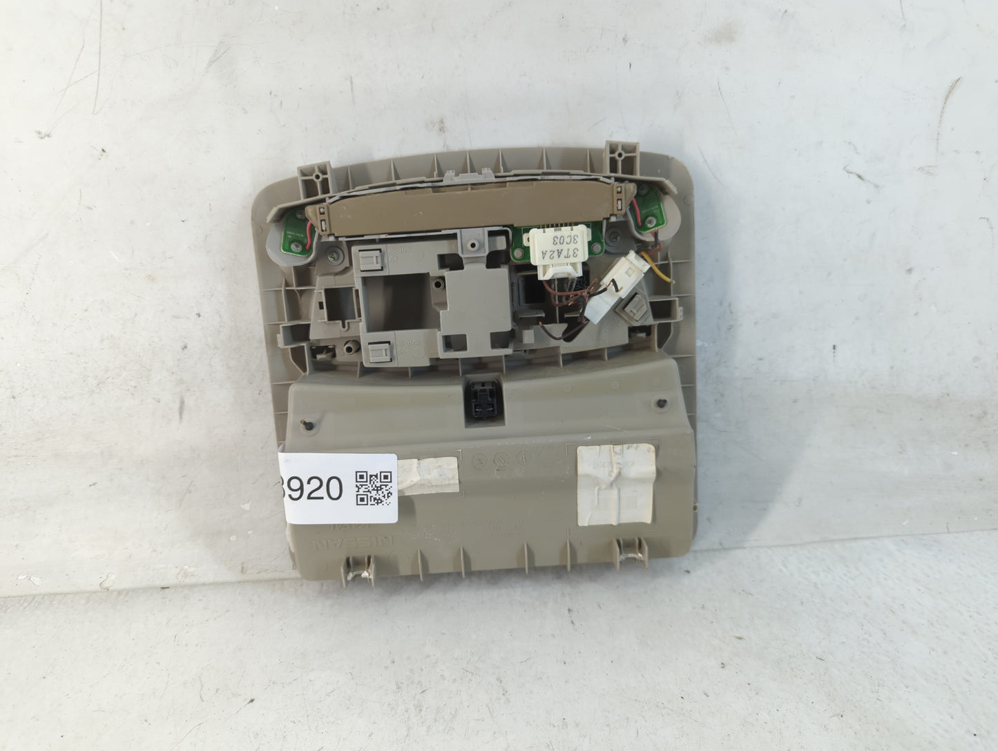 2014 Nissan Sentra Overhead Roof Console - Oemusedautoparts1.com