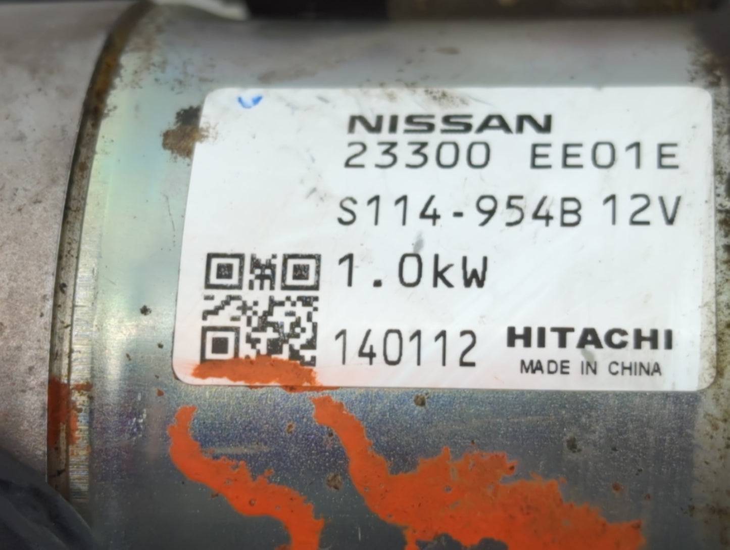 2012-2019 Nissan Versa Car Starter Motor Solenoid OEM P/N:S114-954B 23300 EE01E Fits Fits 2012 2013 2014 2015 2016 2017 2018