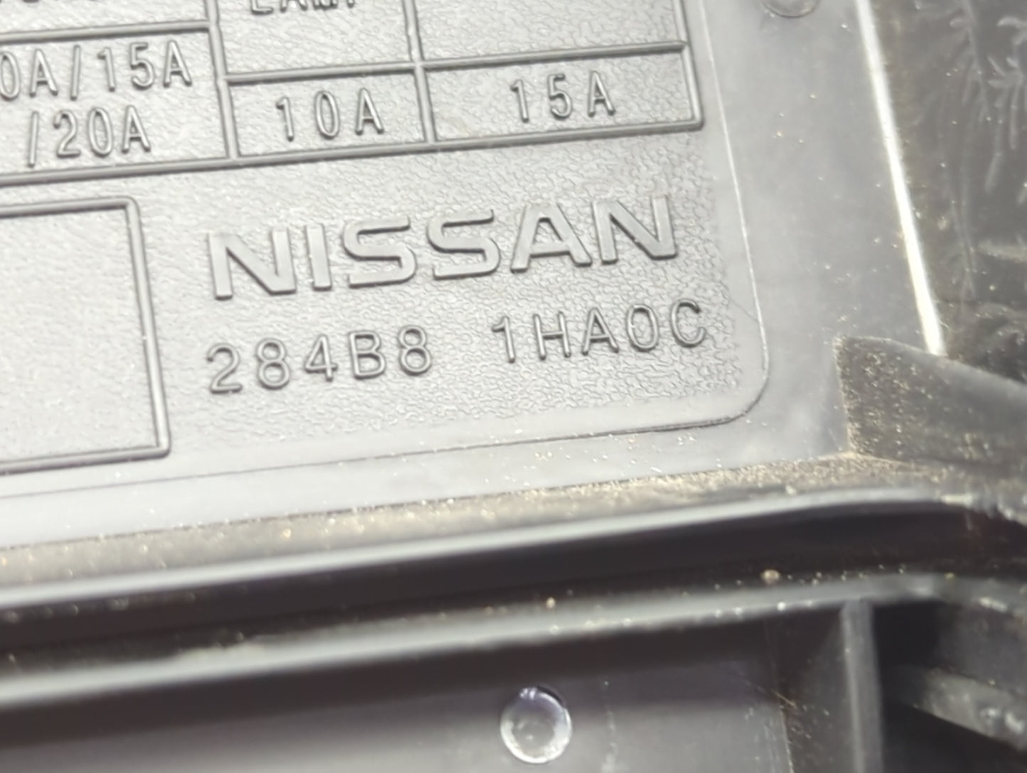 2013-2019 Nissan Versa Fusebox Fuse Box Panel Relay Module P/N:284B8-1HA0C Fits Fits 2013 2014 2015 2016 2017 2018 2019 OEM