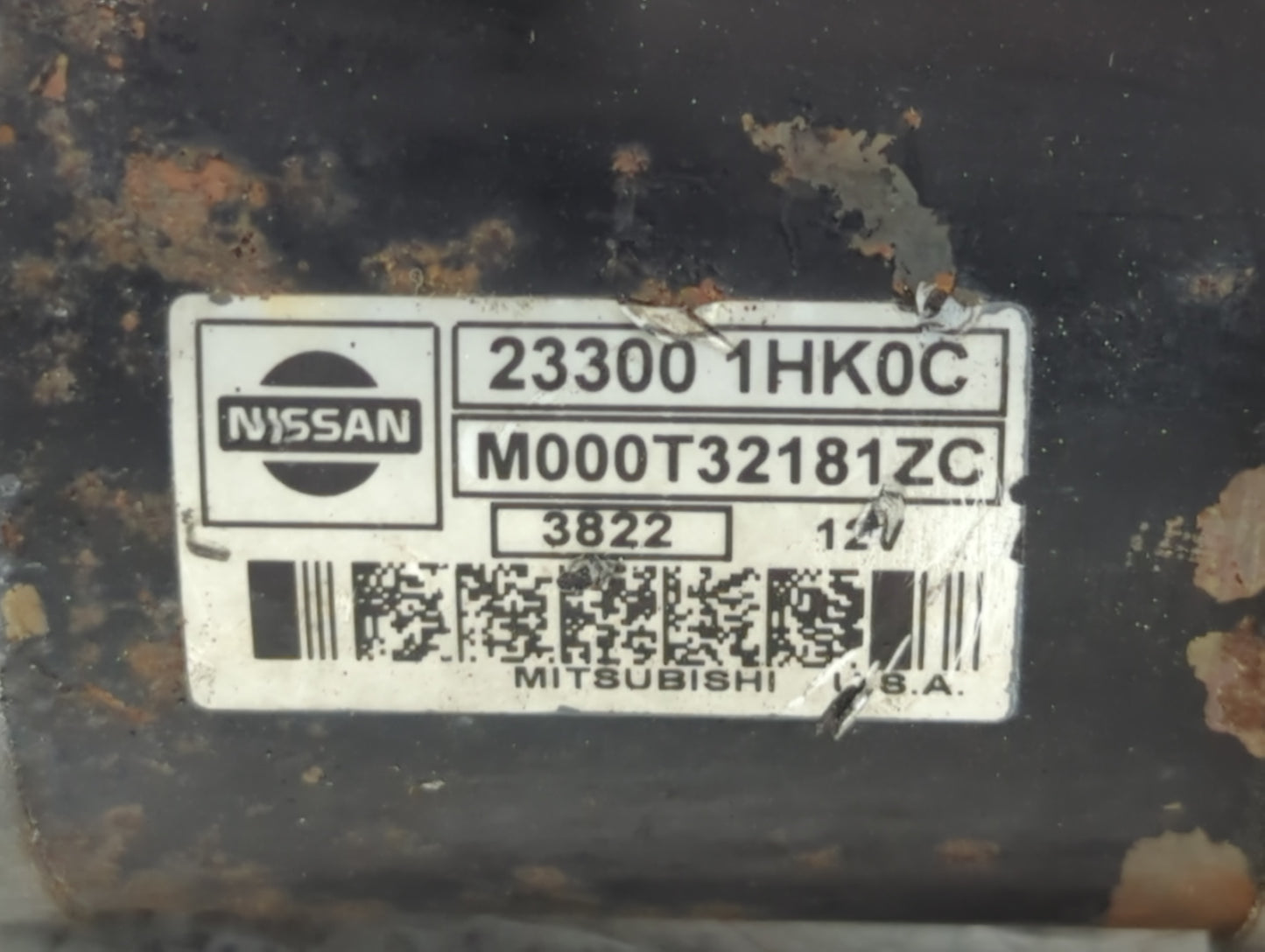 2012-2019 Nissan Versa Car Starter Motor Solenoid OEM P/N:23300 1HK0C Fits Fits 2012 2013 2014 2015 2016 2017 2018 2019 OEM
