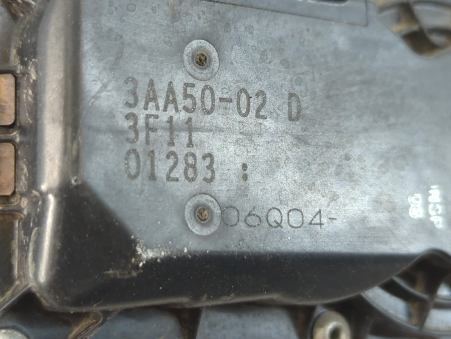 2012-2019 Nissan Versa Throttle Body P/N:3AA50-02 D Fits Fits 2012 2013 2014 2015 2016 2017 2018 2019 OEM Used Auto Parts -