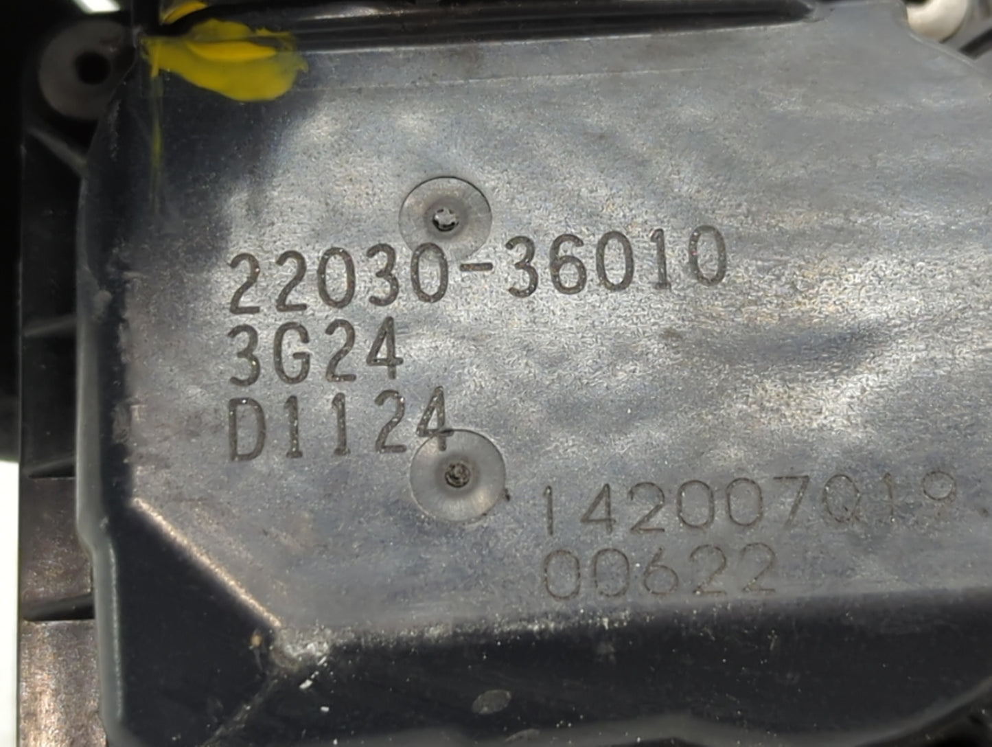 2011-2016 Scion Tc Throttle Body P/N:22030-36010 Fits Fits 2009 2010 2011 2012 2013 2014 2015 2016 2017 2018 2019 OEM Used A