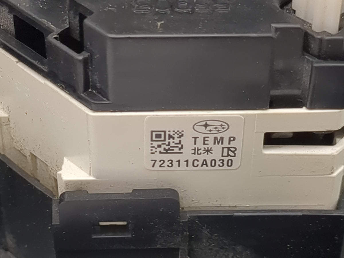 2014 Subaru Brz Climate Control Module Temperature AC/Heater Replacement P/N:72311CA030 Fits OEM Used Auto Parts - Oemusedau