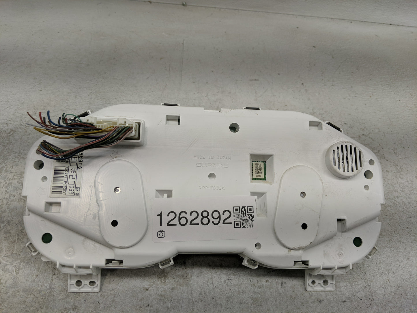 2014 Subaru Forester Instrument Cluster Speedometer Gauges P/N:85002SG03 Fits OEM Used Auto Parts - Oemusedautoparts1.com