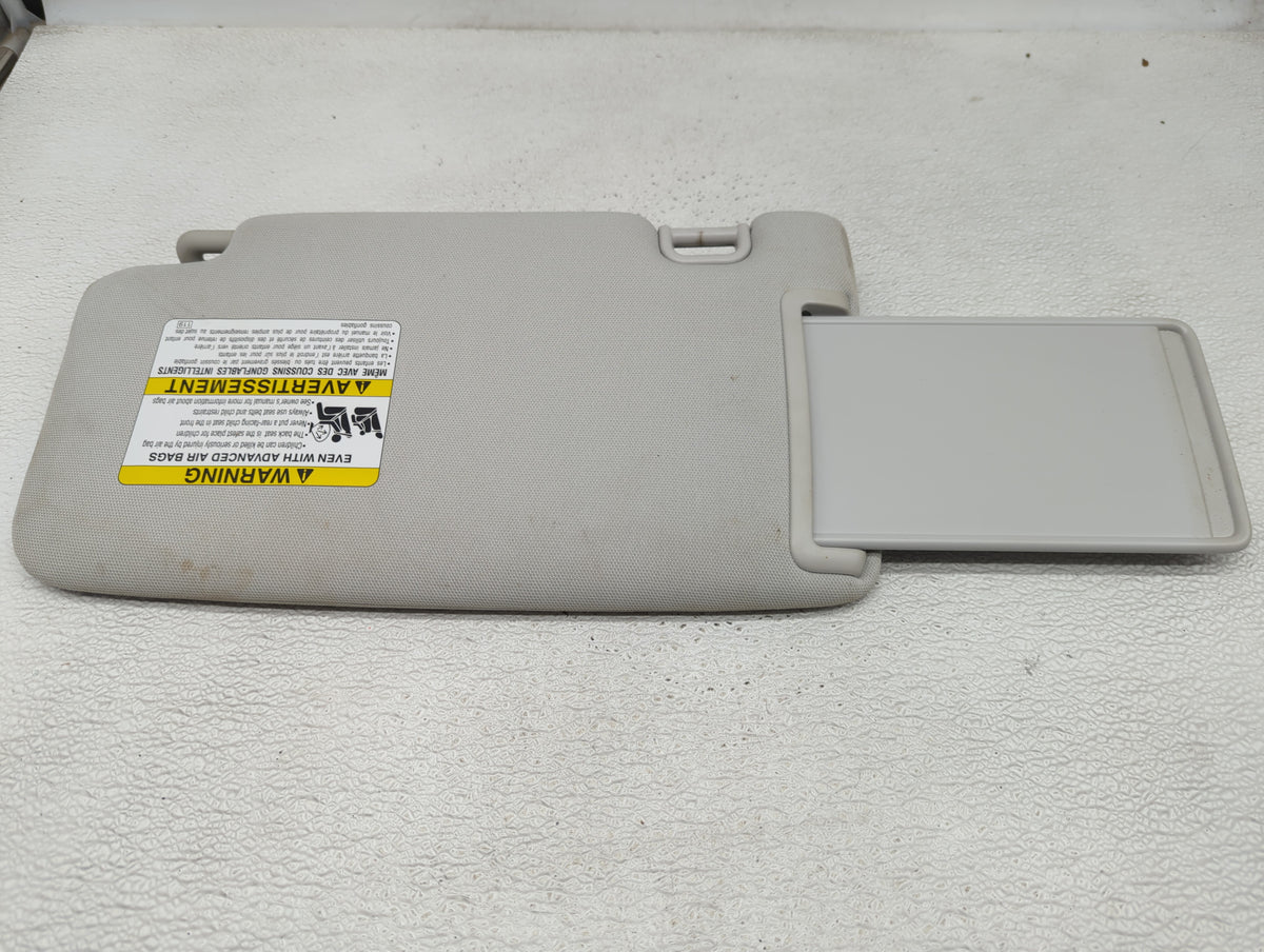 2014-2016 Subaru Forester Sun Visor Shade Replacement Passenger Right Mirror Fits Fits 2014 2015 2016 OEM Used Auto Parts -