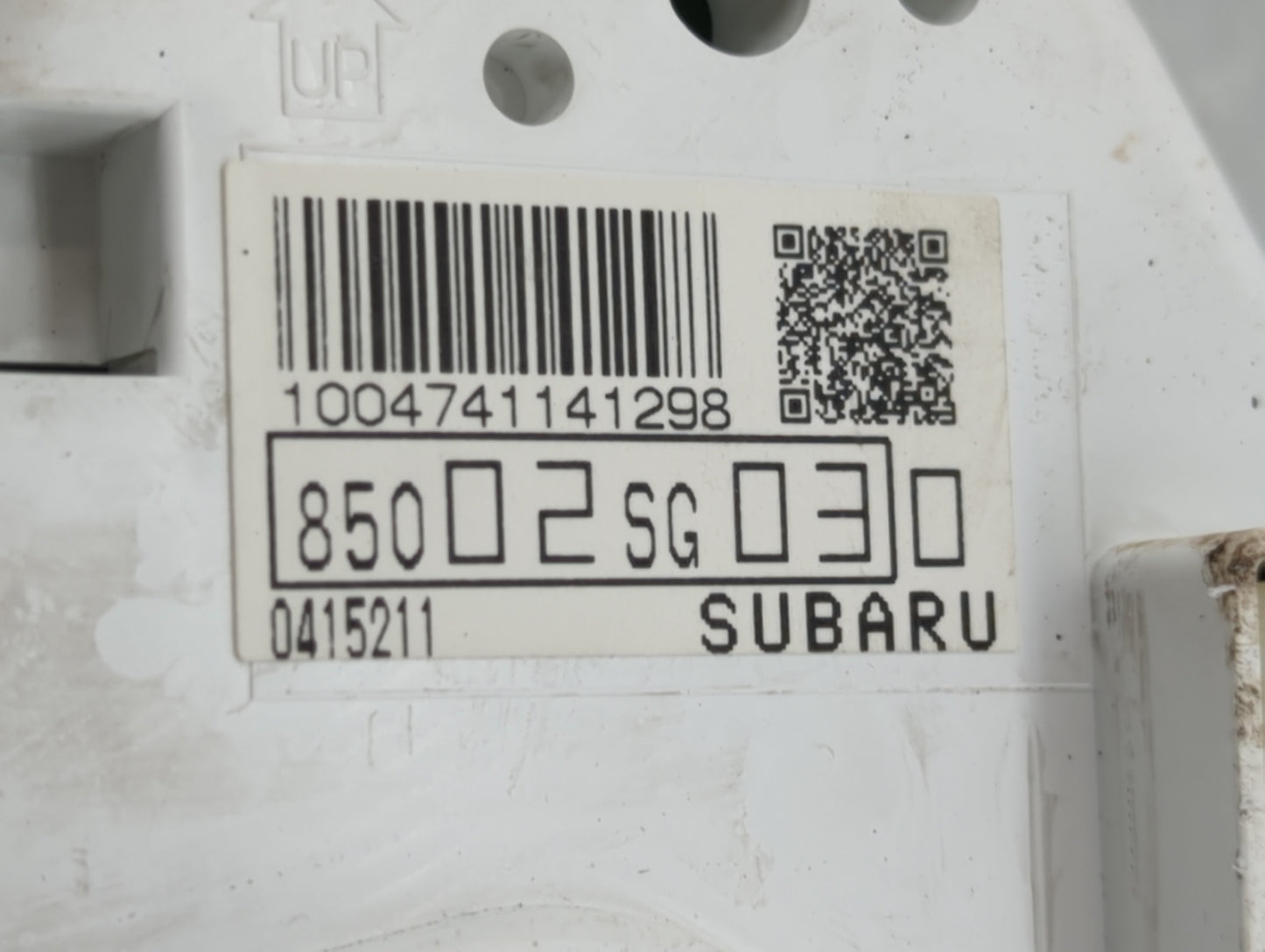 2014 Subaru Forester Instrument Cluster Speedometer Gauges P/N:85002SG030 85002SG070 Miles:116K Fits OEM Used Auto Parts - O