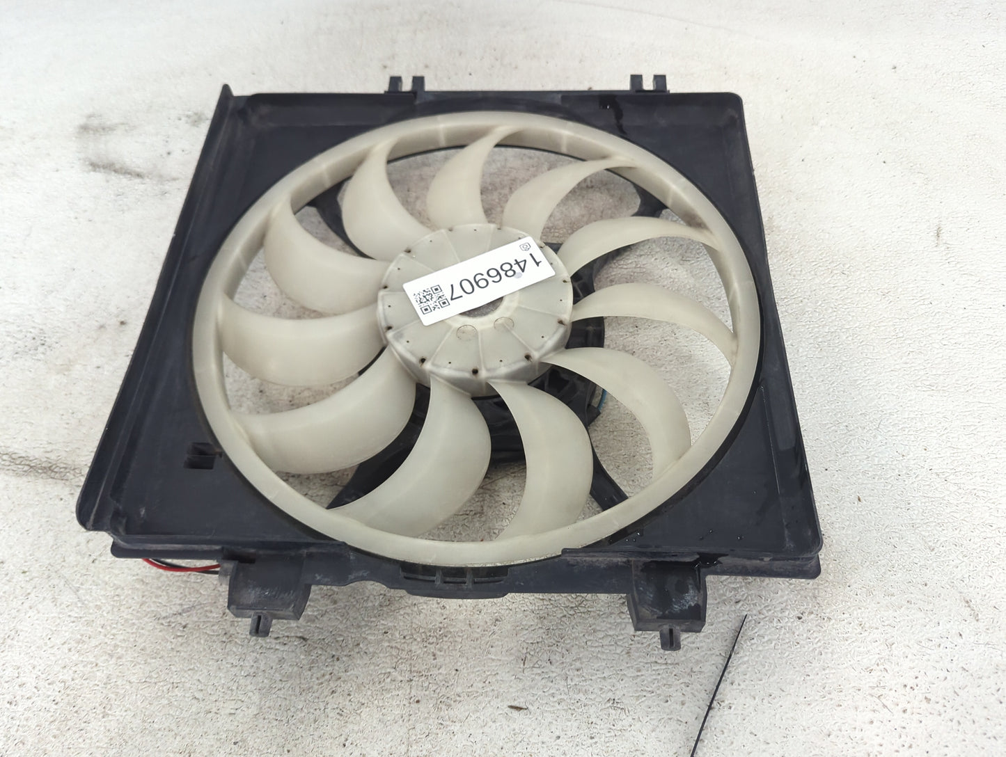 2014 Subaru Forester Electric Radiator Cooling Fan Motor Assembly P/N:81400604 130-M3206 Fits OEM Used Auto Parts - Oemuseda