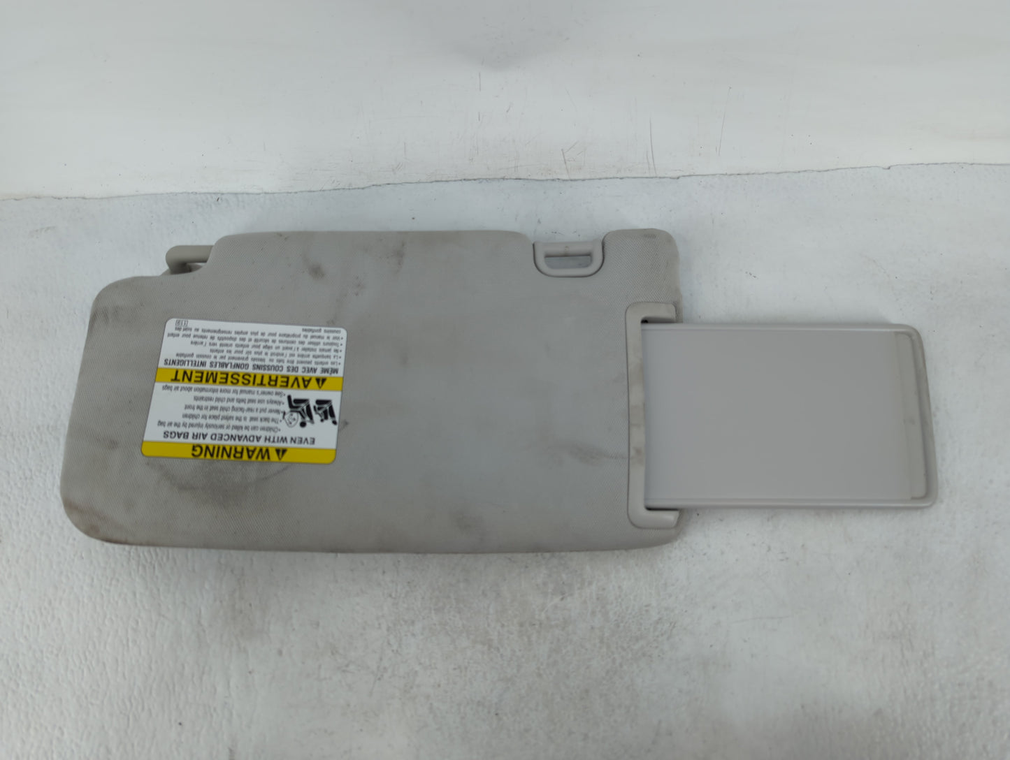 2014-2016 Subaru Forester Sun Visor Shade Replacement Passenger Right Mirror Fits Fits 2014 2015 2016 OEM Used Auto Parts -