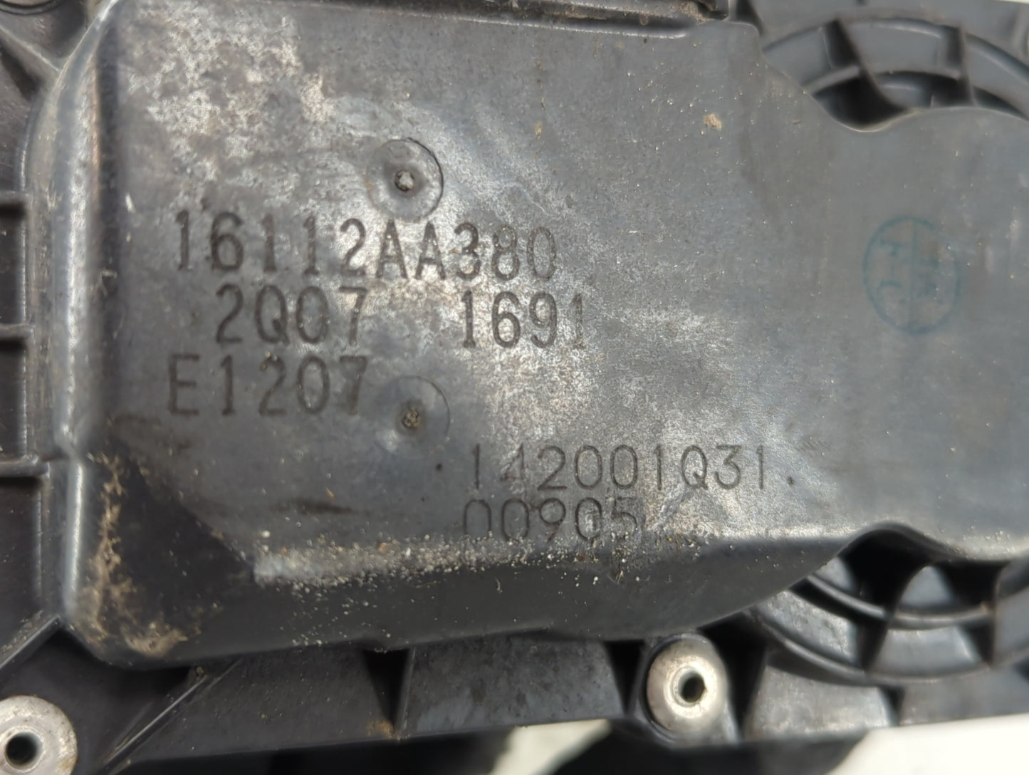 2011-2018 Subaru Forester Throttle Body P/N:16112AA380 Fits Fits 2011 2012 2013 2014 2015 2016 2017 2018 OEM Used Auto Parts