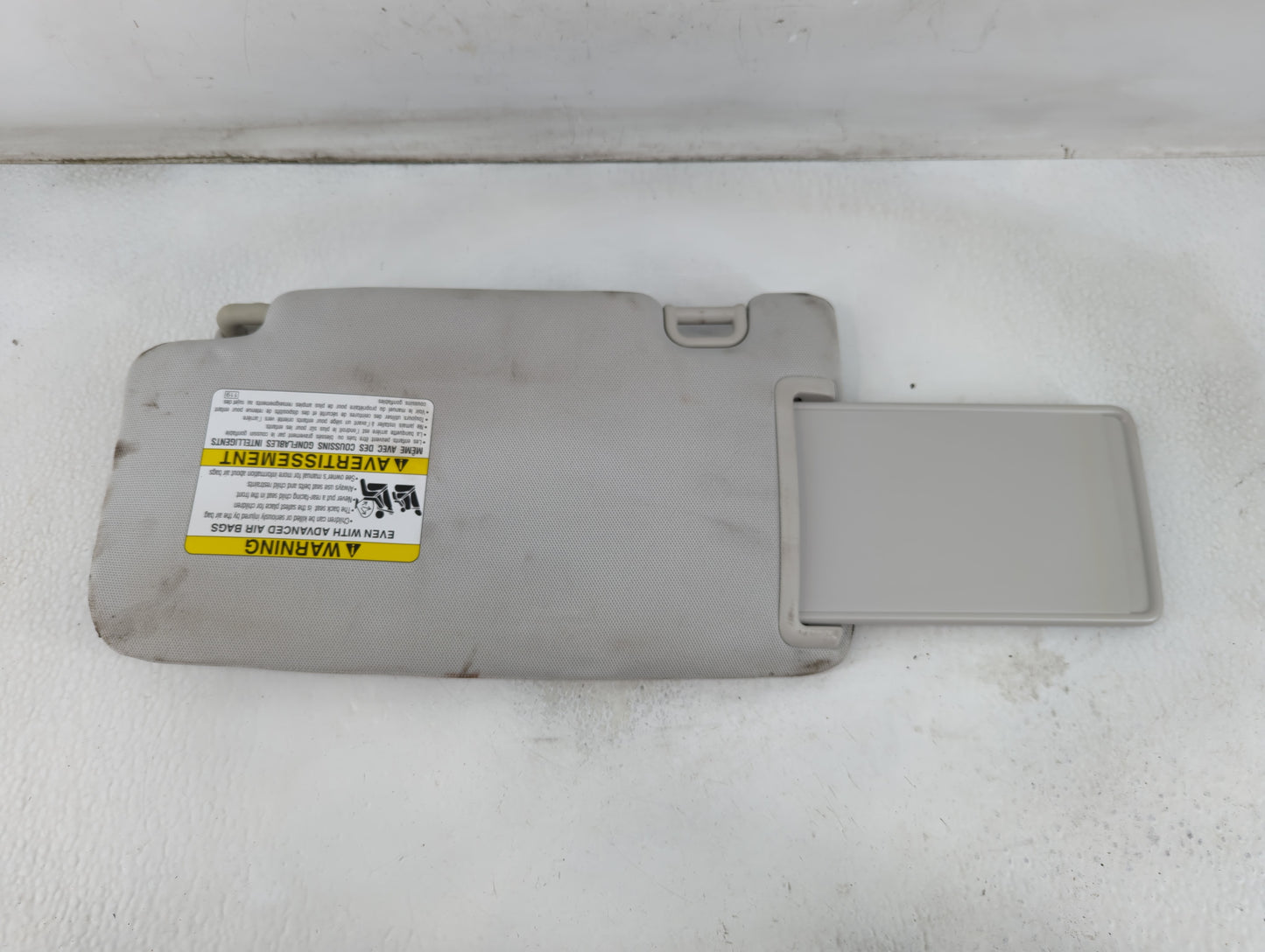 2014-2016 Subaru Forester Sun Visor Shade Replacement Passenger Right Mirror Fits Fits 2014 2015 2016 OEM Used Auto Parts -