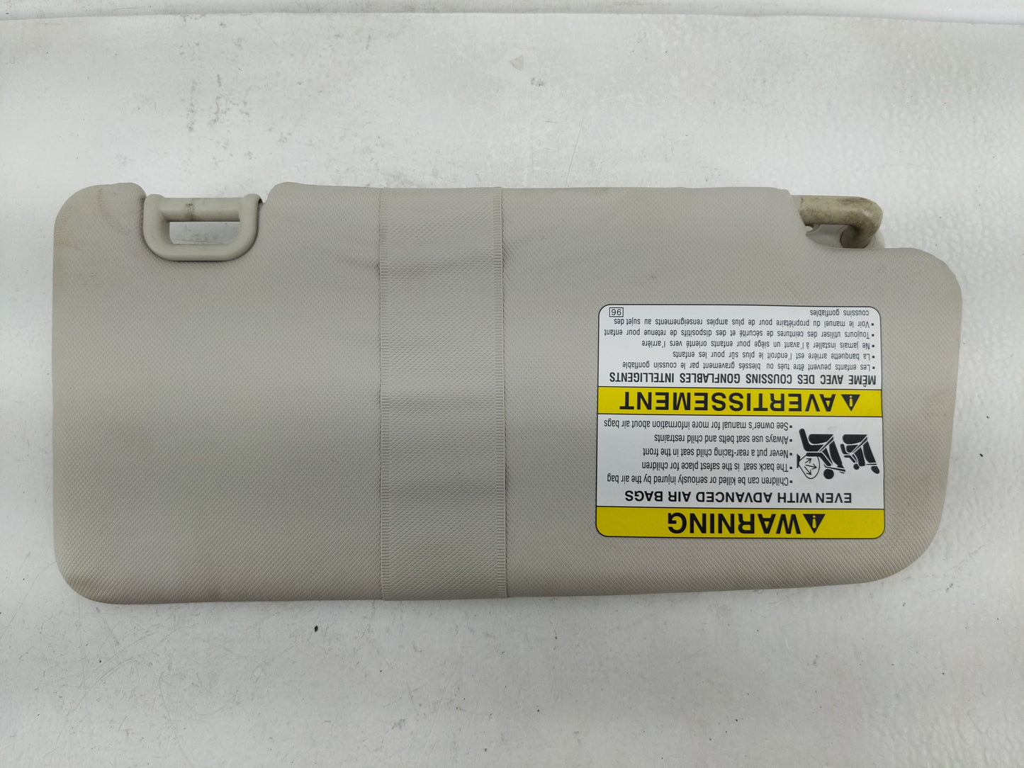 2012-2014 Subaru Impreza Sun Visor Shade Replacement Driver Left Mirror Fits Fits 2012 2013 2014 OEM Used Auto Parts - Oemus