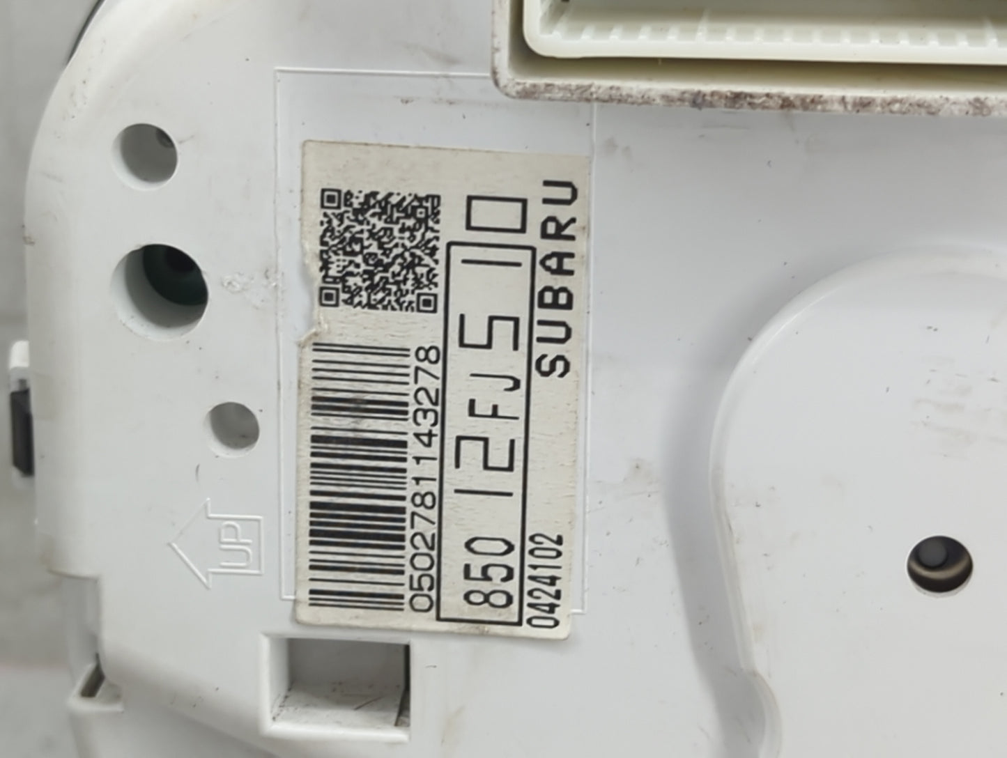 2014 Subaru Impreza Instrument Cluster Speedometer Gauges P/N:85012FJ5 Fits OEM Used Auto Parts - Oemusedautoparts1.com