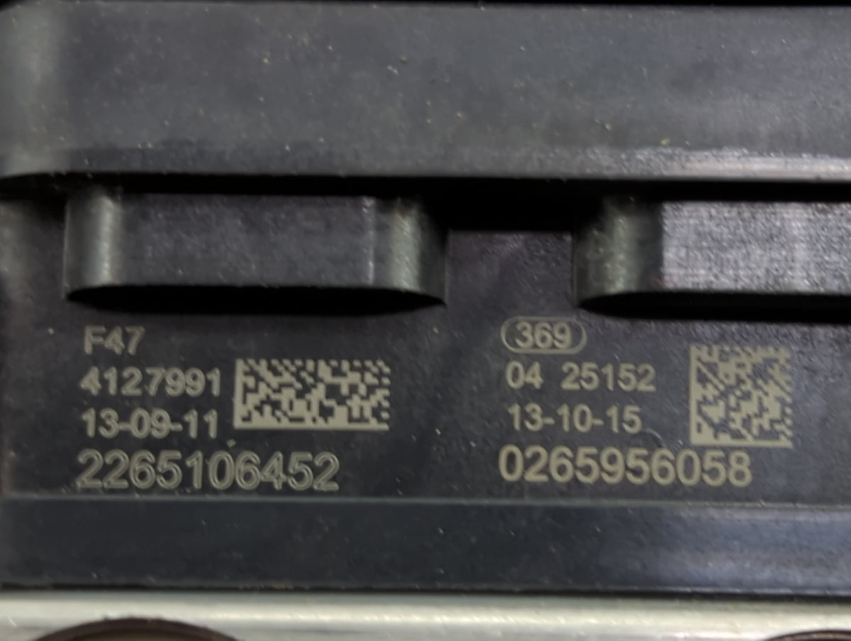 2013-2014 Subaru Impreza Anti-Lock Brake ABS Pump Module Actuator OEM P/N:0265956058 2265106452 Fits Fits 2013 2014 OEM Used