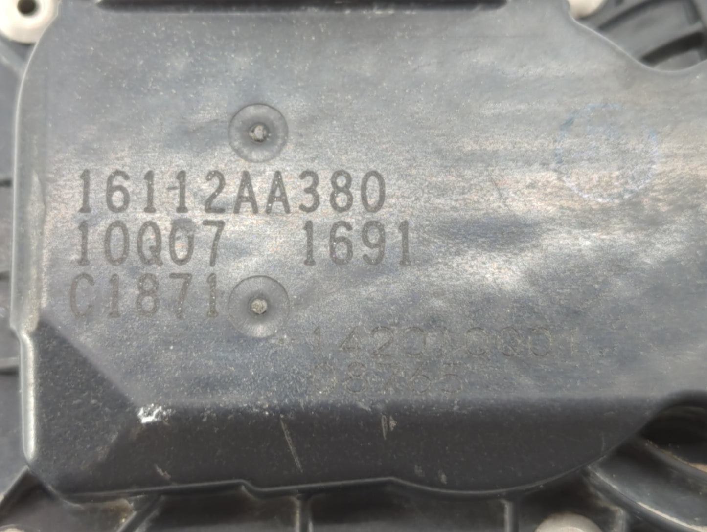 2012-2016 Subaru Impreza Throttle Body P/N:16112AA380 Fits Fits 2011 2012 2013 2014 2015 2016 2017 2018 OEM Used Auto Parts