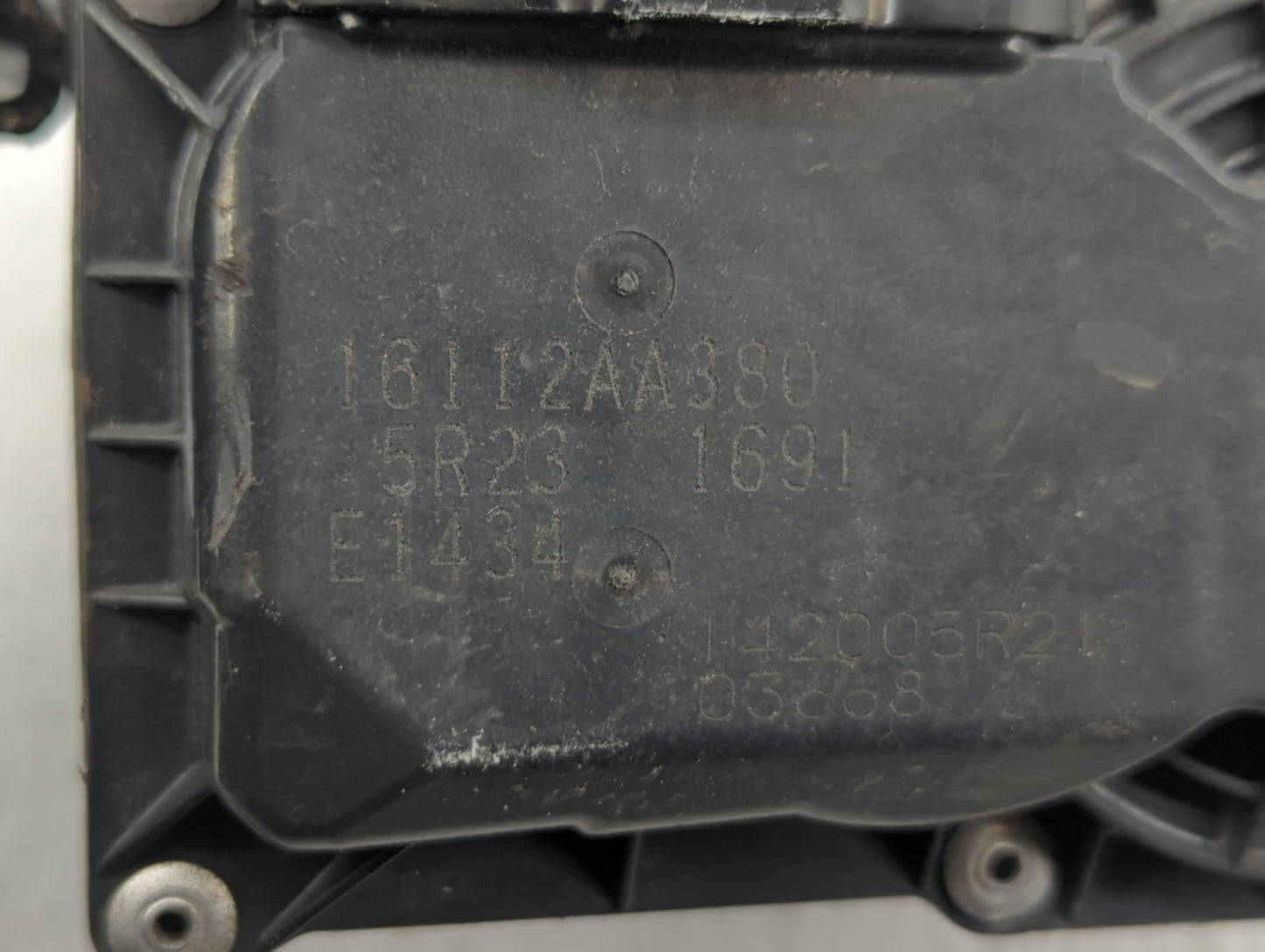 2012-2016 Subaru Impreza Throttle Body P/N:16112AA380 Fits Fits 2011 2012 2013 2014 2015 2016 2017 2018 OEM Used Auto Parts