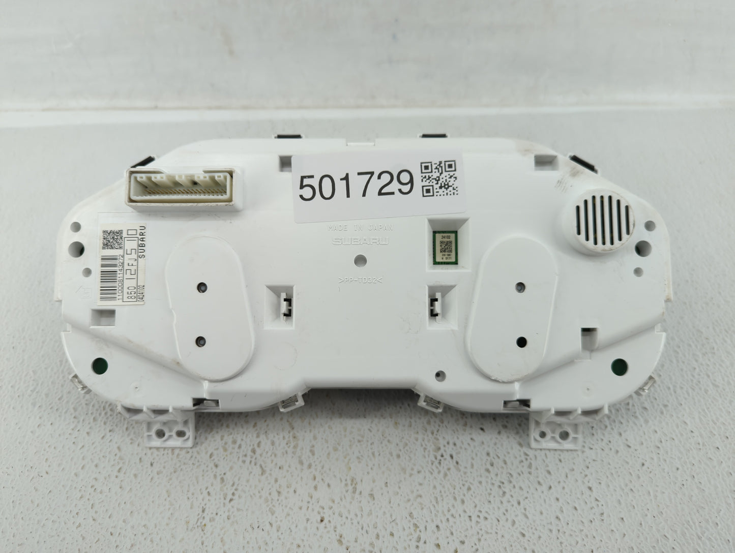2014 Subaru Impreza Instrument Cluster Speedometer Gauges P/N:85012FJ510 Fits OEM Used Auto Parts - Oemusedautoparts1.com