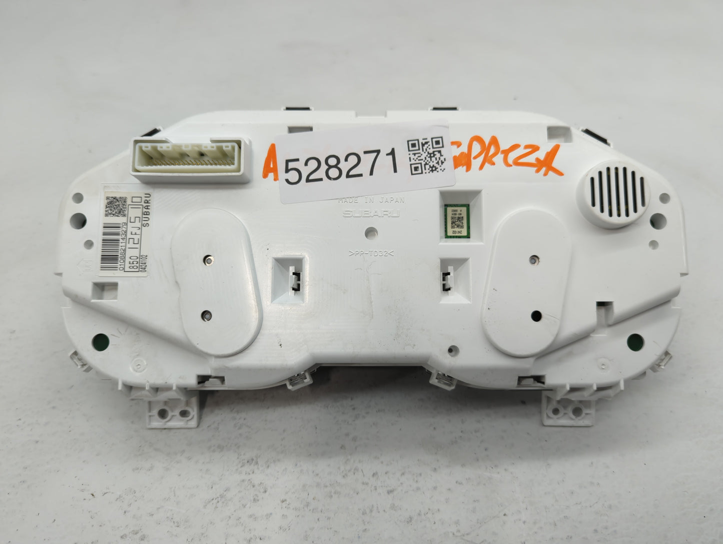 2014 Subaru Impreza Instrument Cluster Speedometer Gauges P/N:85012FJ510 Fits OEM Used Auto Parts - Oemusedautoparts1.com