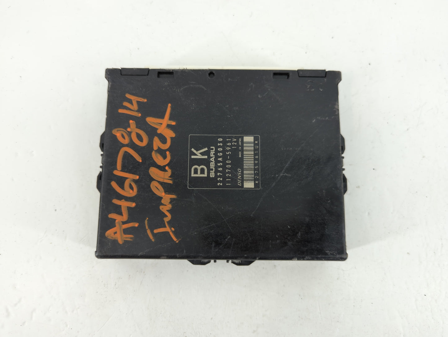 2014 Subaru Impreza PCM Engine Control Computer ECU ECM PCU OEM P/N:88281FJ540 116RI-000730 Fits OEM Used Auto Parts - Oemus