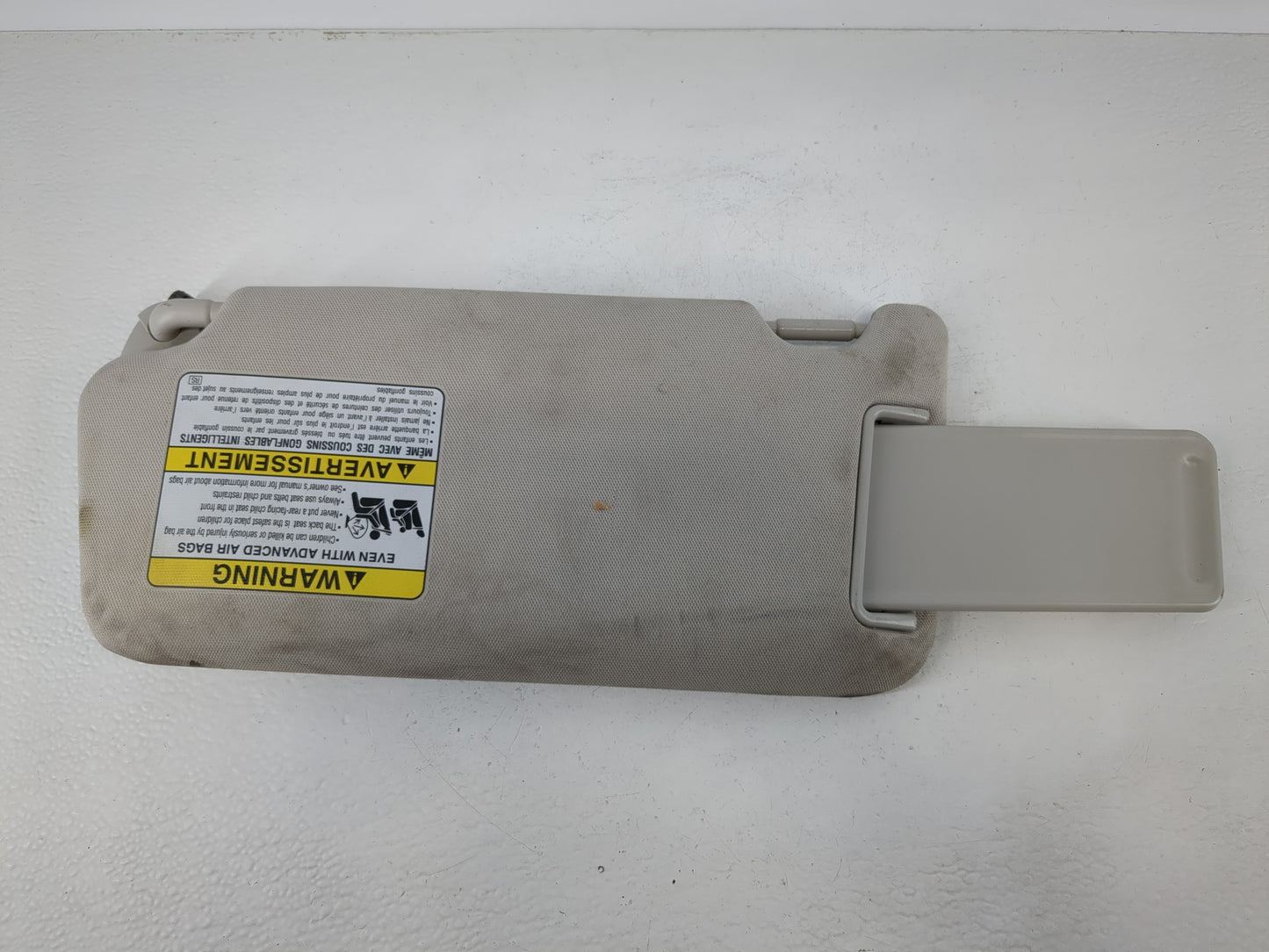 2012-2014 Subaru Legacy Sun Visor Shade Replacement Passenger Right Mirror Fits Fits 2012 2013 2014 OEM Used Auto Parts - Oe