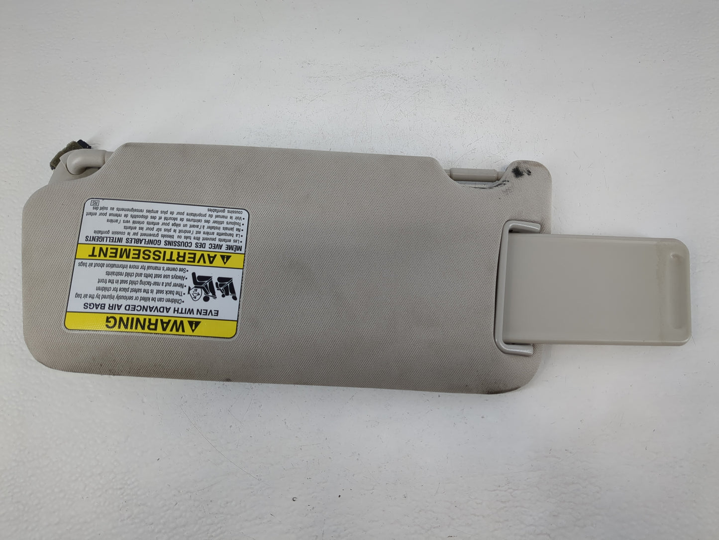 2012-2014 Subaru Legacy Sun Visor Shade Replacement Passenger Right Mirror Fits Fits 2012 2013 2014 OEM Used Auto Parts - Oe