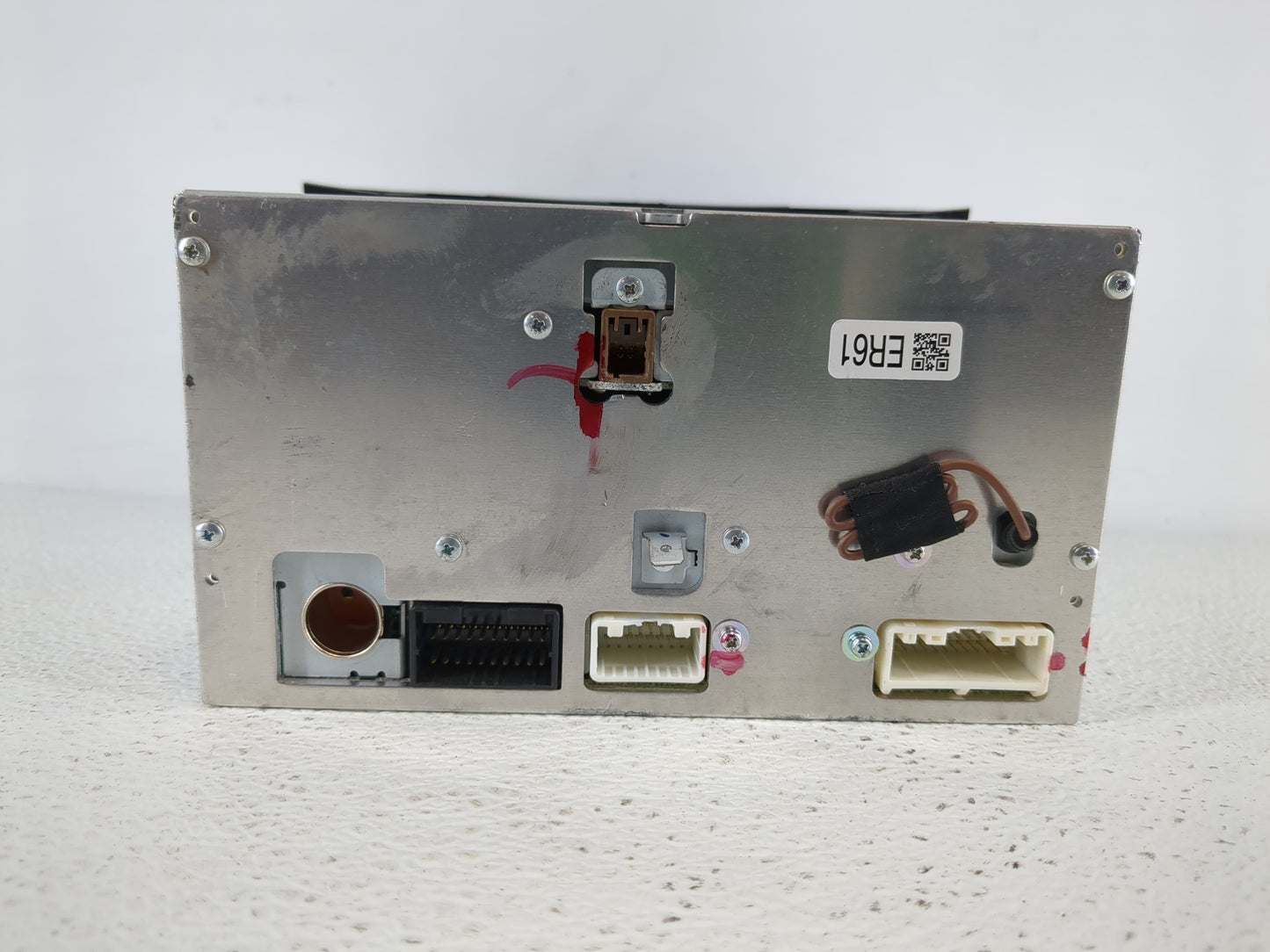 2014 Subaru Legacy Radio AM FM Cd Player Receiver Replacement P/N:86201AJ61A Fits OEM Used Auto Parts - Oemusedautoparts1.co