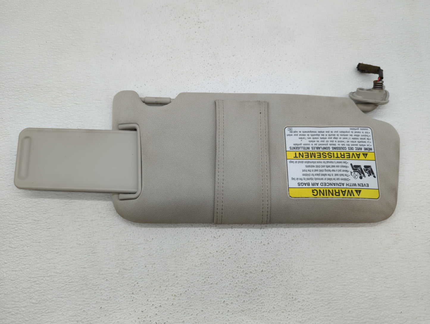 2010-2014 Subaru Legacy Sun Visor Shade Replacement Driver Left Mirror Fits Fits 2010 2011 2012 2013 2014 OEM Used Auto Part