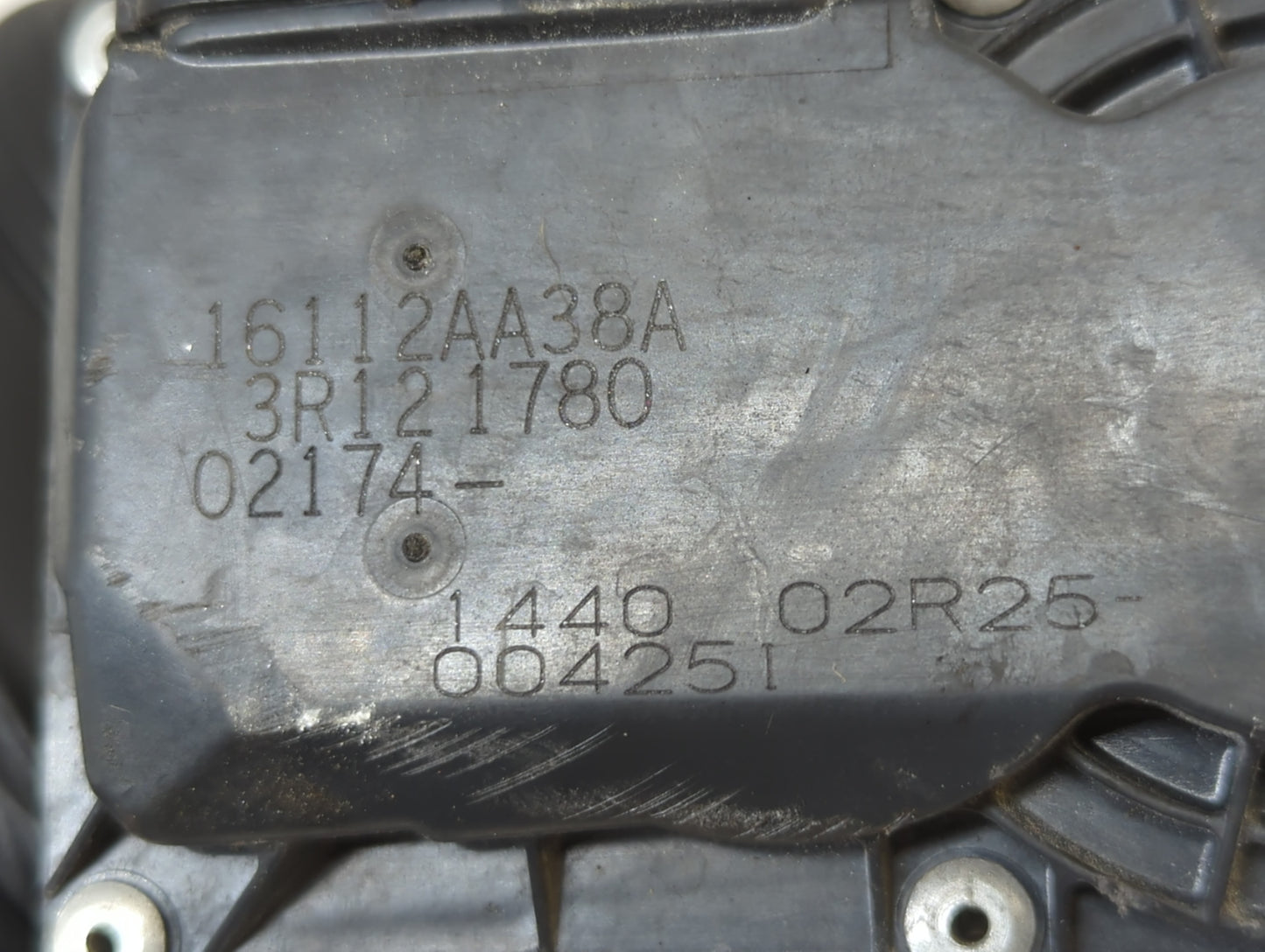 2013-2019 Subaru Legacy Throttle Body P/N:3R121780 16112AA38A Fits Fits 2013 2014 2015 2016 2017 2018 2019 OEM Used Auto Par