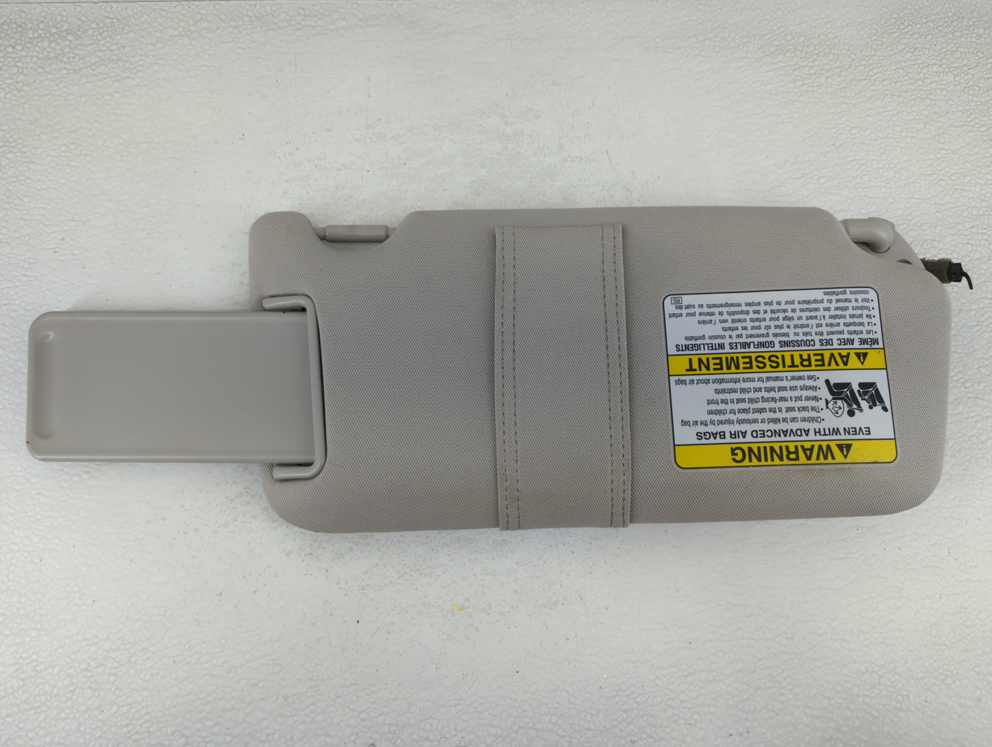 2010-2014 Subaru Legacy Sun Visor Shade Replacement Driver Left Mirror Fits Fits 2010 2011 2012 2013 2014 OEM Used Auto Part