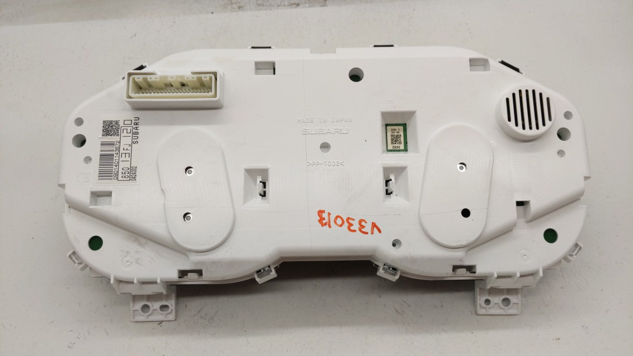 2014 Subaru Xv Instrument Cluster Speedometer Gauges P/N:85013FJ120 Fits OEM Used Auto Parts - Oemusedautoparts1.com