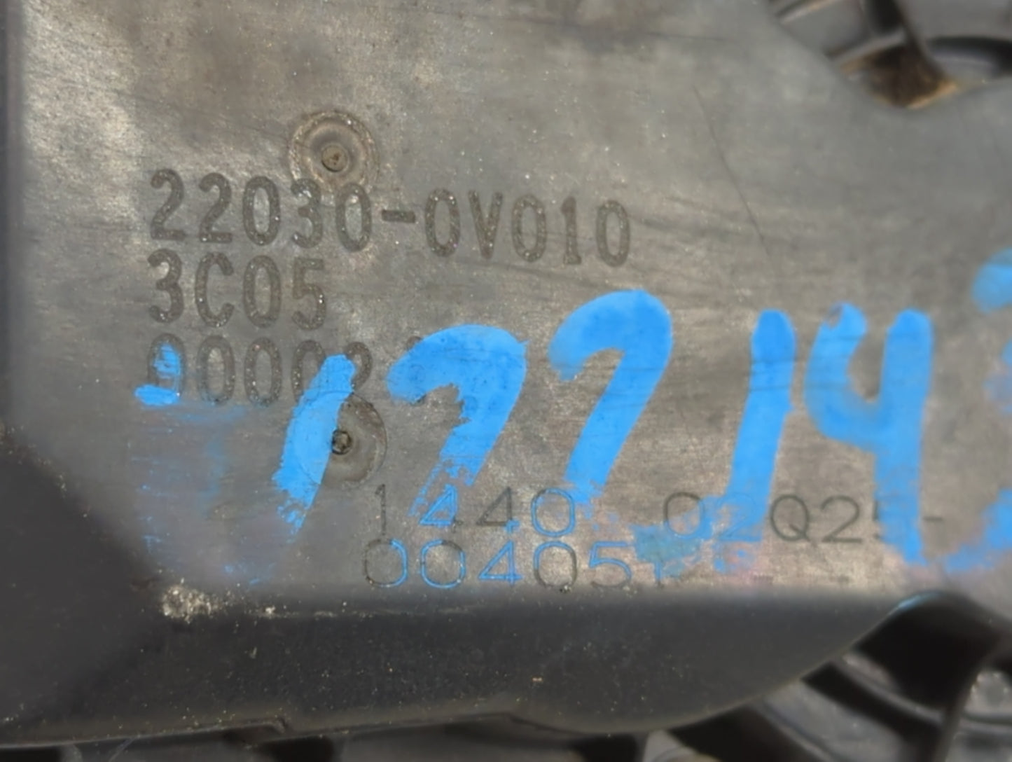 2010-2017 Toyota Camry Throttle Body P/N:22030-0V010 Fits Fits 2009 2010 2011 2012 2013 2014 2015 2016 2017 2018 2019 OEM Us