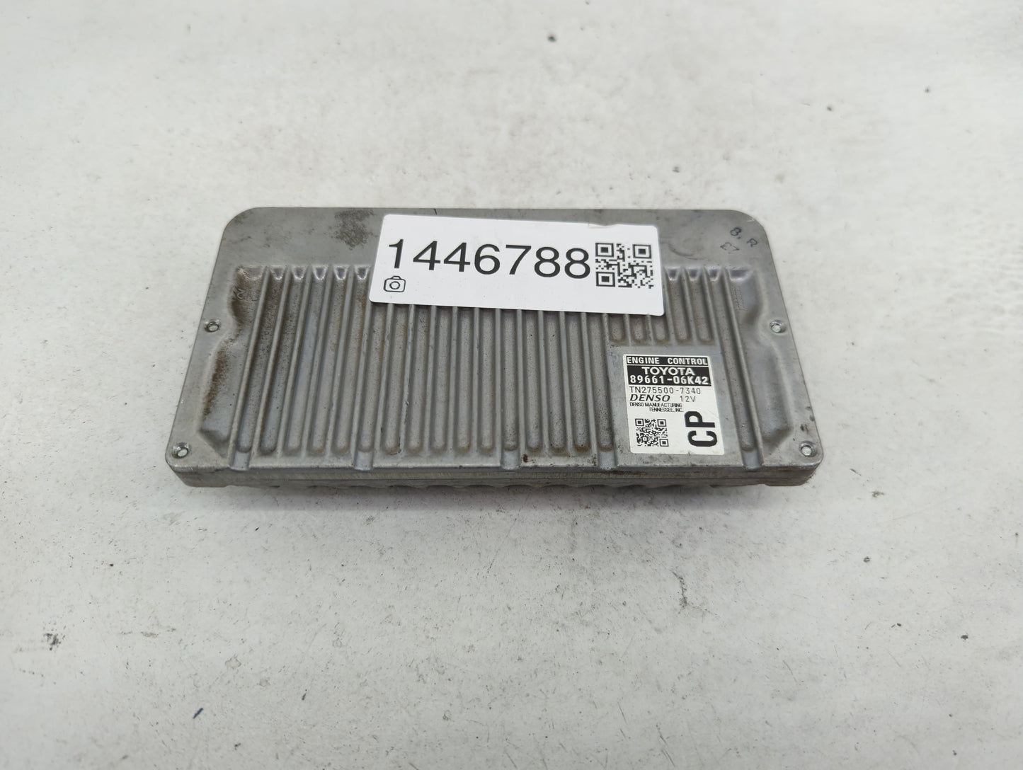 2012-2014 Toyota Camry PCM Engine Control Computer ECU ECM PCU OEM P/N:89661-06K42 TN275500-7340 Fits Fits 2012 2013 2014 OE