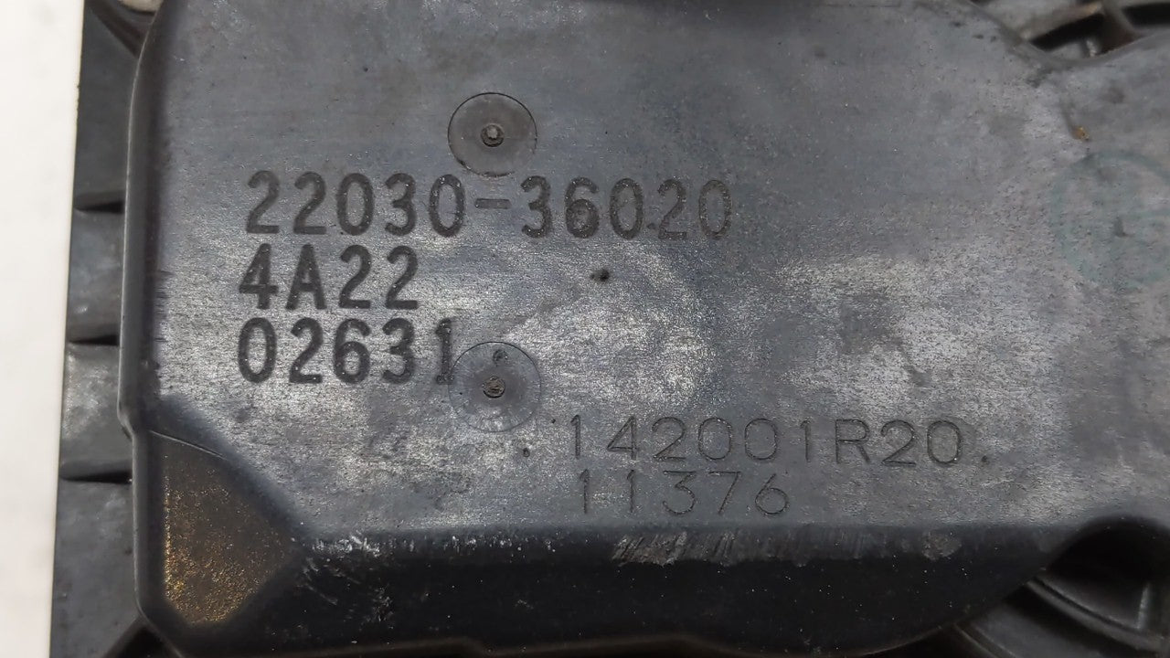 2012-2017 Toyota Camry Throttle Body P/N:22030-36020 Fits Fits 2012 2013 2014 2015 2016 2017 2018 2019 OEM Used Auto Parts -