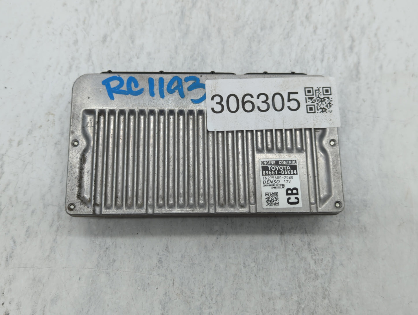 2014 Toyota Camry PCM Engine Control Computer ECU ECM PCU OEM P/N:89661-06K83 89661-06K84 Fits OEM Used Auto Parts - Oemused